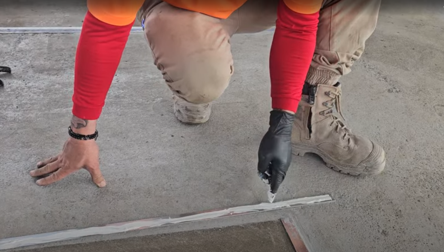 BOC Cylinder Depot - Grinding and Epoxy Screed