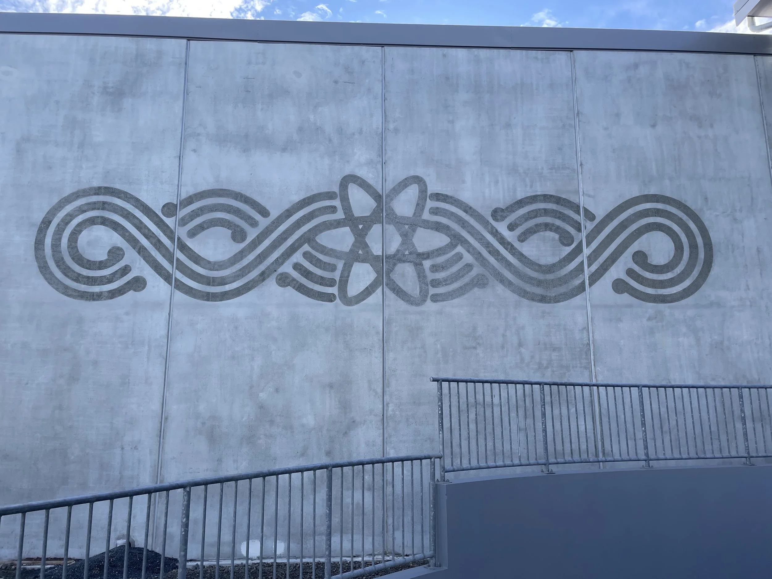 Aro Bunkers North Shore - Concrete Etching
